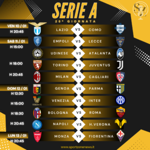 SERIE A - CALENDARIO E CLASSIFICHE (1)